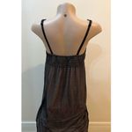 Intimissimi Lace Lined Babydoll Slip Dress Nighty Black Women's sz. S Photo 3