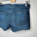 J Brand cut off denim jean shorts in ringer blue wash size 24 Photo 2