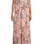 Eliza J  Blush Floral Print Surplice‎ Dress Size 10 Photo 0