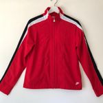 Nike red with black & white long sleeve jacket Photo 4