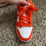 Nike  dunks low Syracuse orange size 5.5y or 7w Photo 3