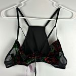 Savagexfenty NWT Savage X Fenty Lingerie Open Bra Rose Velvet Lace Size 2X Photo 9