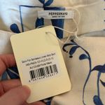 Peppermayo  Exclusive - Born For Bordeaux Linen Midi Skirt - Floral Wave  Photo 5