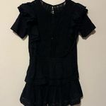 Love Shack Fancy  Natasha Heritage Mini Dress black size XS Photo 2