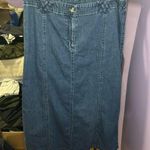 White Stag  vintage Denim Skirt Photo 0