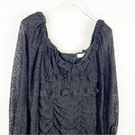 ASTR Chrisley Lace Corset Bodycon Mini Dress S Black Photo 4