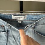 Abercrombie & Fitch Curve Love Ankle Straight Ultra High Rise 27 /4 Photo 2