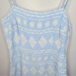 Skylar + Madison Skylar +‎ Madison Blue White Mini Dress Size Large Photo 3