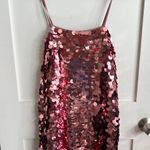 Target disk sequin pink mini dress Photo 0