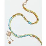 Free People Waikiki Belly Chain NWT Whimsical Charm Charms Beads Body Jewelry Photo 14