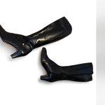 Salvatore Ferragamo  Black Leather Heeled Boots Photo 4