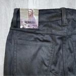 REWASH Black Suede Snakeskin Pants 1/25 Photo 5