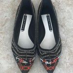 Alice + Olivia Beautiful  Flats Beaded Pointy Toe 38 EUC!! Photo 0