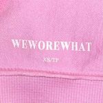 We Wore What  Solid V-Neck Bra Top in Pink Lilac Photo 4