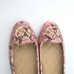 Michael Kors New! Women's Leather Snake-embossed Lillie Flat Shoes Moccasin NWOB Photo 6