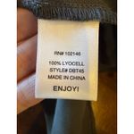 Michael Stars  Dress Women Large Black Collared Long Sleeve Shirt Dress Mini NWT‎ Photo 8