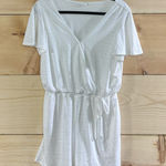 Maurice's Eyelet Faux Wrap Romper Photo 0