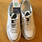 Universal Threads Universal Thread Women’s Faux Leather Sneakers, Colorblock, Colorful, 8.5 Photo 3