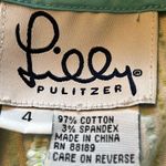 Lilly Pulitzer SearSeeker Teal Stripe Cropped Pants Size 4 Photo 6