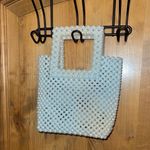 Isaac Mizrahi  White Mesh Tote Bag for Casual Outings Photo 0