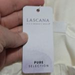 Lascana White Ruffle Eyelet Viscose Three Quarter Sleeve Blouse Size 8 Photo 6