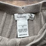 Glassons  Women’s Beige Ribbed Flared Knit Pants Flowy High Waist Boho Sz XS NWT Photo 3