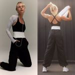 Free People  Righteous Onesie Colorblock L Photo 1