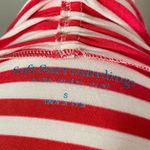 Soft Surroundings  Pink/white striped embroidered knit open cardigan Photo 7