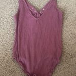 Timing Burgundy Bodysuit Photo 1