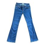 Banana Republic  womens size 25/1 bootcut fit blue denim jeans button poc…​ Photo 5