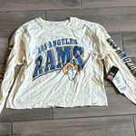 NFL Los Angeles Rams Cream and Blue Long Sleeve Tee Photo 0