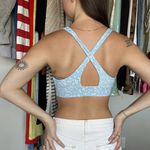 Dippin' Daisy's Dippin Daisy’s Blue Floral Sport bra Photo 1