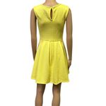 Romeo + Juliet Couture  Lemon Yellow Fit and Flare Skater Mini Dress Womens Small Photo 5