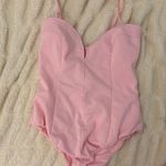 ZARA Pink Fitted Bodysuit Photo 0