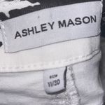 Ashley Mason  zebra print y2k micro mini skirt Photo 1