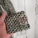 Chico's Long Sleeve Mesh Layered Tiered Snakeskin Design Blouse Size 2/12/Large Photo 5