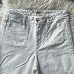 Marine layer Bridget White Wide Leg Crop Pants Photo 1