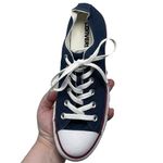 Converse Navy Blue Low Top Dual Tongue Sneakers Men’s 6/Women’s 8 Photo 14