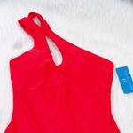 Halcurt Women's Red One Shoulder One Photo 4