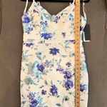 CITY STUDIO 11 Floral Bodycon Cocktail Party Dress Blue White Size undefined Photo 11