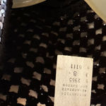 Vintage Three Flags‎ California Sequin Dress with Jacket Black Size 8 Photo 8