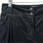 BRORA Black Corduroy Bombacho Pleated Slouchy Tapered Ankle Pants Women’s Size 4 Photo 6