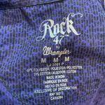 Rock 47 by Wrangler Purple Snake Print Embellished Long Sleeve Western Shirt M Size M Photo 6