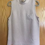 NEXT Cream/tan textured Sleeveless blouse Tan Size 10 Photo 0