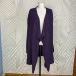Barefoot Dreams CozyChic Lite Calypso Wrap Cardigan in Purple Size US S/M Photo 2