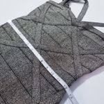 Bebe Farah Shiny Bandage Bodycon Dress Photo 6