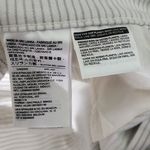 Levi's Blue and White Striped Mid Length Shorts Photo 5