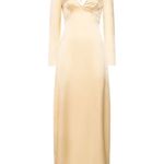 We Wore What NWT  Cowl Back Satin Dress -14 Photo 2