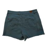 BDG Urban Outfitters High-Rise Teal Denim Shorts | Blue/Green | Size: 32 Photo 1