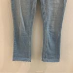 Paige Colette Crop Flare Raw Hem in Folklore Wash Jeans Size 25 Photo 5